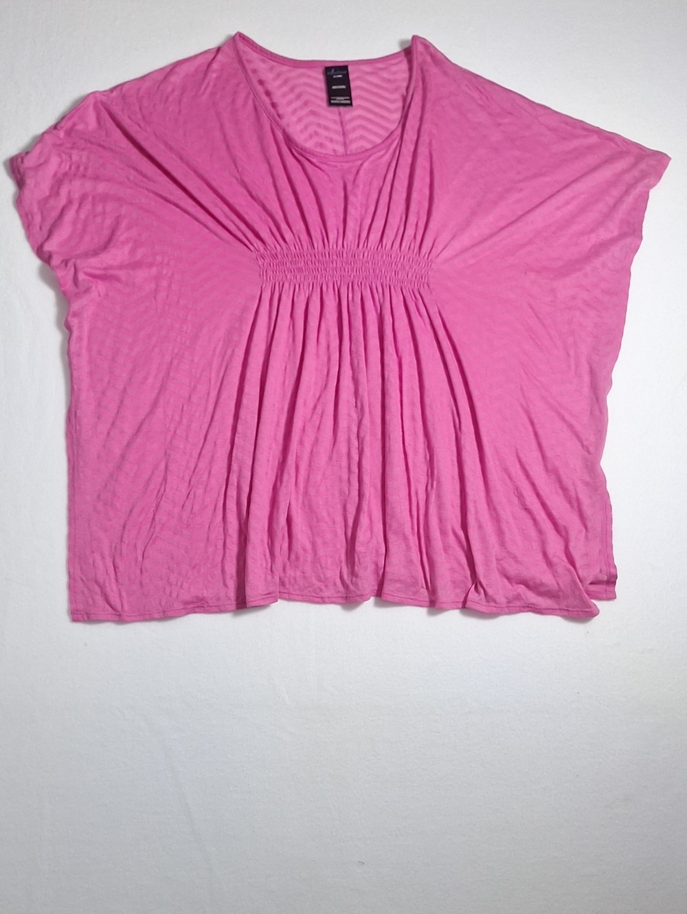 Catalina Pink Bat Wing Top